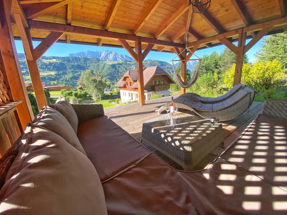 Ferienhaus Schaller Am Galsterberg Pruggern Luaran gambar